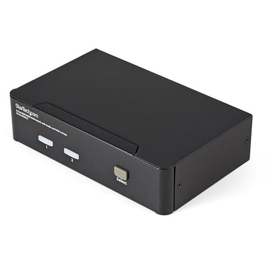 Star Tech 2 Port USB HDMI KVM Switch with Audio and USB 2.0 Hub