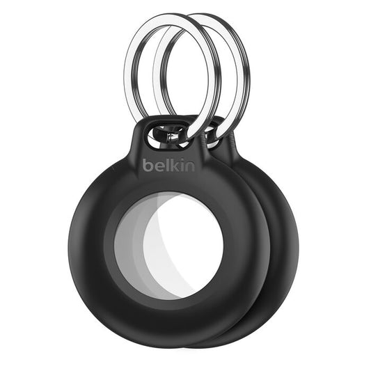 Belkin WATERPROOF AIRTAG HOLDER+KEY RING 2PK (MSC014BTBK)