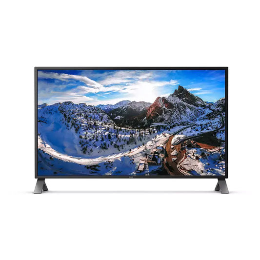PHILIPS 43" (16:9) UHD IPS LED, VGA, HDMI(2), DP(2), USB(4), SPKR, H/ADJ, 4YR