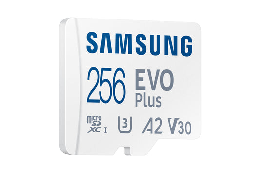 Samsung Micro SD Card 256GB EVO PLUS/w Adapter SDXC Class 10