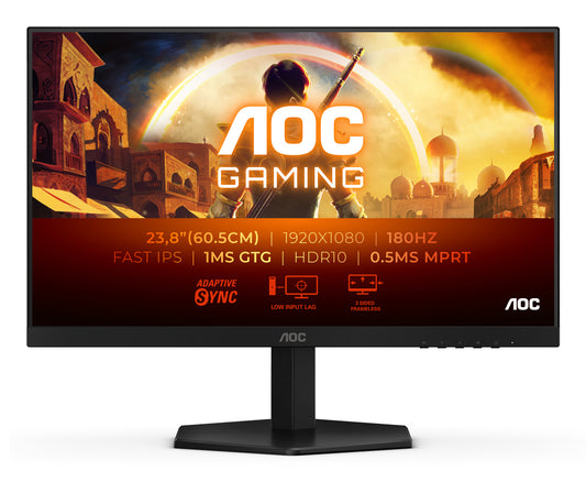 AOC G4 24G42E computer monitor 60.5 cm (23.8") 1920 x 1080 pixels Full HD LCD Black product image