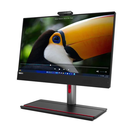 Lenovo ThinkCentre M90a Intel® Core™ i7 i7-14700 60.5 cm (23.8") 1920 x 1080 pixels Touchscreen All-in-One PC 16 GB DDR5-SDRAM 512 GB SSD Windows 11 Pro Wi-Fi 6 (802.11ax) Black