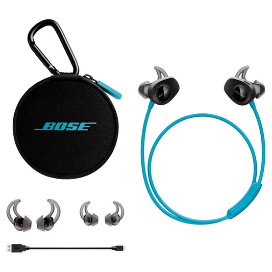 Bose SoundSport Wireless Headphones - Aqua | Like New Refurbished |