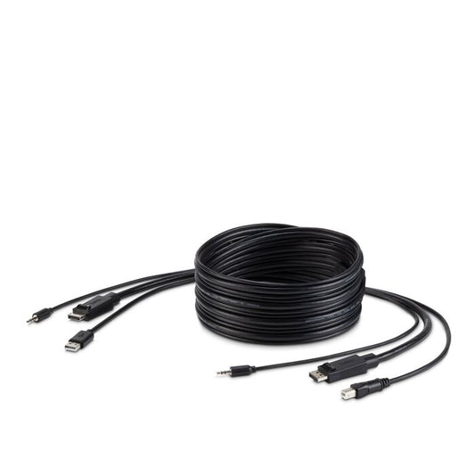 Belkin DISPLAY PORT/USB/AUDIO 6FT KVM COMBO CBL (F1D9019B06T)