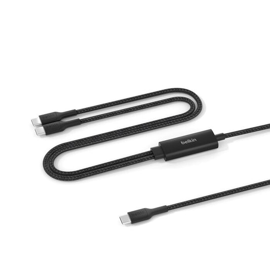 Belkin BoostCharge Pro 140W Dual USB-C to C Cab (CAC004FQ1.5MBK)