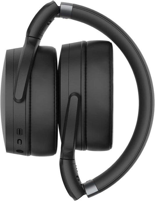 Sennheiser HD 450BT Wireless Noise Cancelling Headphones – Bluetooth 5.0, 30H Battery, USB-C, Foldable – Black (Refurbished)