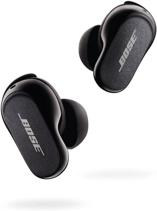 Bose QuietComfort Earbuds II, Wireless, Bluetooth, Active Noise Cancelling -Black - Like New Refurbished