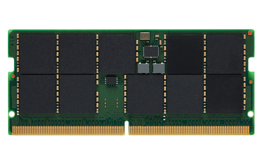 Kingston Technology 16GB, DDR5, 4800MT/s, ECC, Unbuffered, SODIMM, CL40, 1RX8, 1.1V, 262-pin, 16Gbit