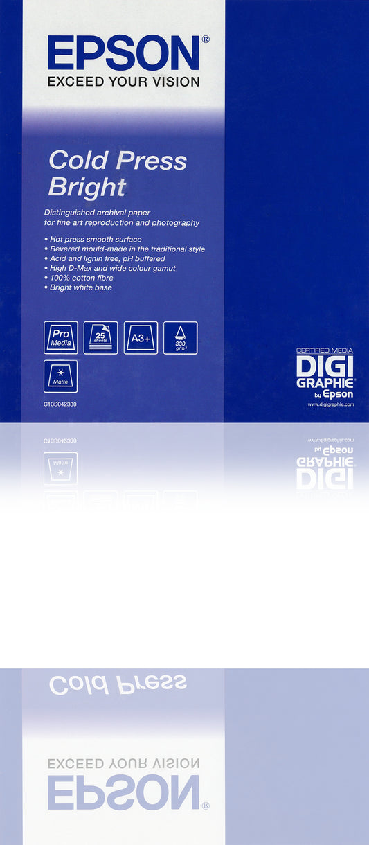 Epson Cold Press Bright 17"x 15m