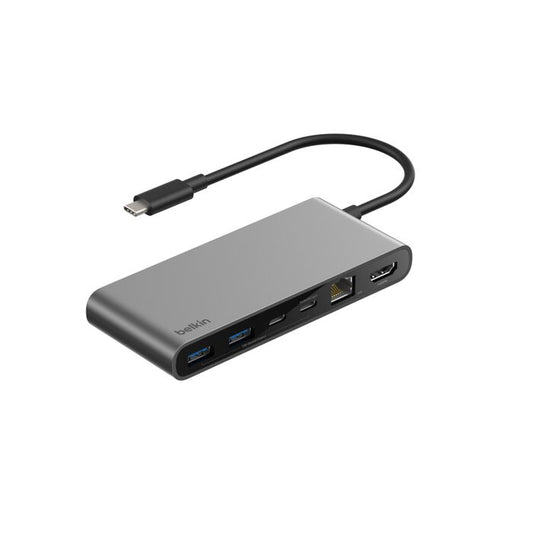 Belkin 8-PORT USB-C HUB WITH 2.5GB ETHERNET (INC024FQSGY)