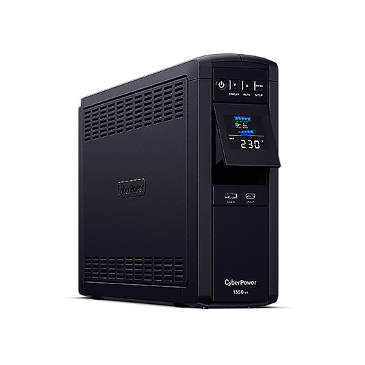 CyberPower CP1350EPFCLCD uninterruptible power supply (UPS) Line-Interactive 1.35 kVA 780 W 6 AC outlet(s)