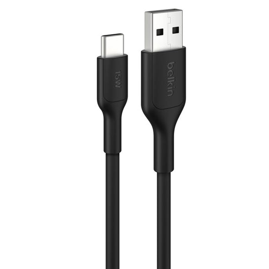 Belkin BoostCharge USB-A to USB-C Cable 15W 3M (CAB021FQ3MBK)