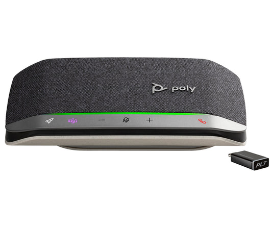 HP Poly Sync 20+M Speakerphone +USB-A to USB-C Cable +BT700 dongle +Pouch