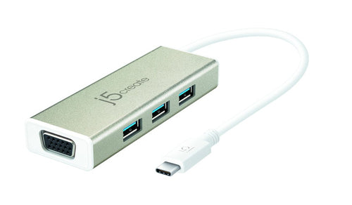 j5create USB Hub with VGA