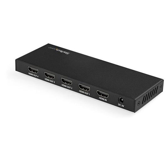 Star Tech 4-Port HDMI Splitter - 4K 60Hz
