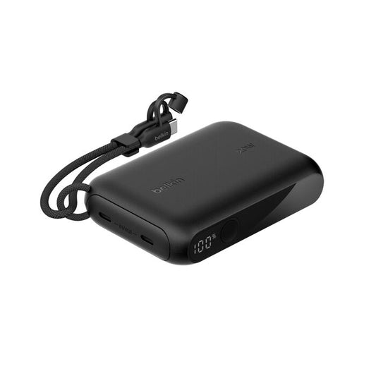 Belkin BoostCharge Power Bank 10K with Display (BPB027FQBL)