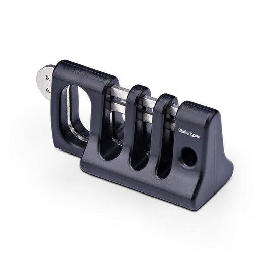 Star Tech Peripheral Cable Anchor Lock, Secure Keyboard/Mouse, Cable Lock For Shared Office/Public Computers, Cable Trap Compatible w/Laptop Security Cable/Padlock - TAA