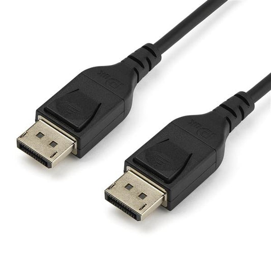 Star Tech 1 m VESA Certified DisplayPort 1.4 Cable - 8K 60Hz HBR3 HDR - 3 ft Super UHD DisplayPort to DisplayPort Monitor Cord - Ultra HD 4K 120Hz DP 1.4 Slim Video Cable M/M DP Connector