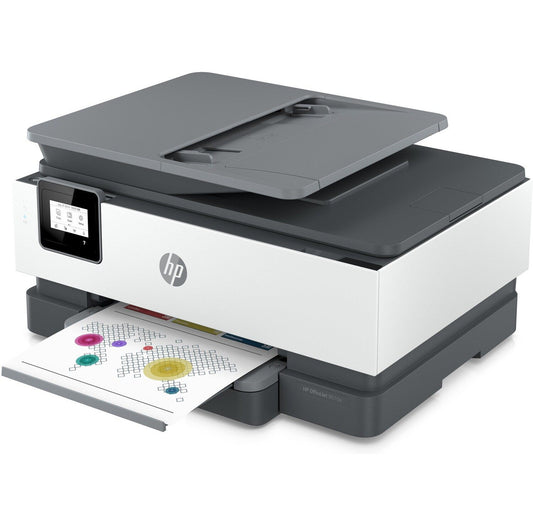 HP OFFICEJET 8010E AIO PRINTER 18PPM, PRINT SCAN COPY. DUPLEX, WIFI, ADF.