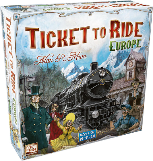 Ticket to Ride: Europe – Standalone Strategy Board Game by Days of Wonder