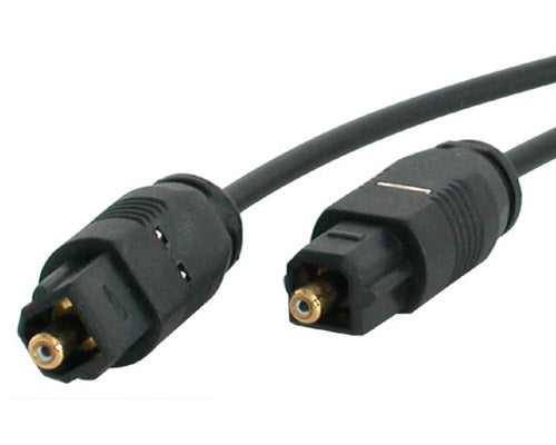 Star Tech 6 ft Thin Toslink Digital audio cable 1.83 m Black