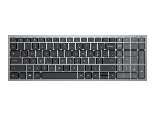 DELL COMPACT MULTI-DEVICE WIRELESS KEYBOARD (US ENGLISH) - KB740 - RETAIL PACKAGING