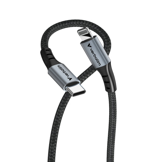 Verbatim Sync & Charge Cable USB-C to Lightning 120 cm