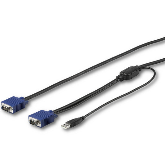 StarTech 10 ft. (3 m) USB KVM Cable for Rackmount Consoles