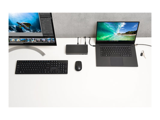 KENSINGTON PROFIT WIRELESS KEYBOARD WITH MULTIMEDIA KEYS & AES ENCRYPTION