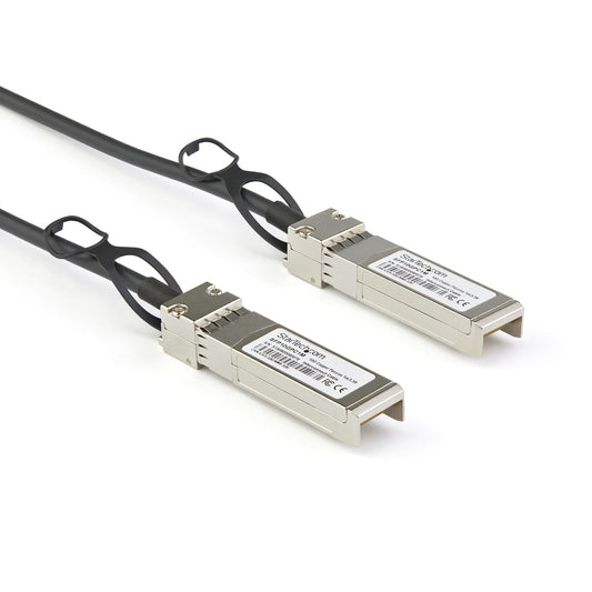 StarTech Dell EMC DAC-SFP-10G-1M Compatible 1m 10G SFP+ to SFP+ Direct Attach Cable Twinax - 10GbE SFP+ Copper DAC 10 Gbps Low Power Passive Mini GBIC/Transceiver Module DAC