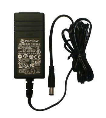 Poly 2200-43240-012 power adapter/inverter Indoor 19 W Black