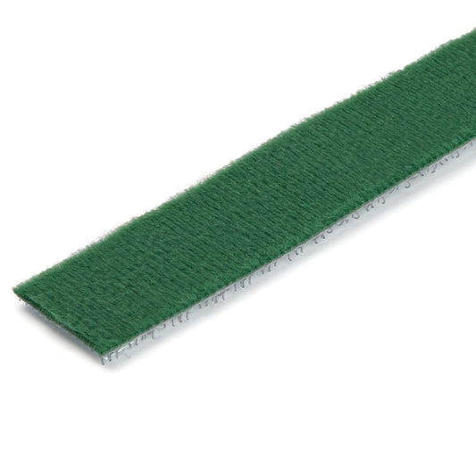 Star Tech 100ft Hook and Loop Roll - Cut-to-Size Reusable Cable Ties - Bulk Industrial Wire Fastener Tape /Adjustable Fabric Wraps Green / Resuable Self Gripping Cable Management Straps