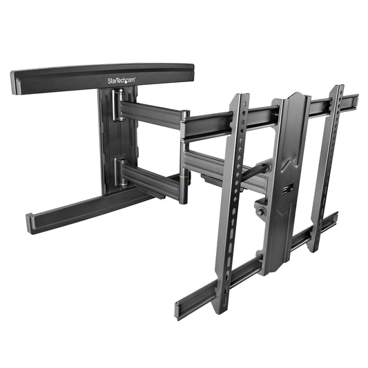 Star Tech TV Wall Mount for up to 80 inch (110lb) VESA Mount Displays - Low Profile Full Motion Universal TV Wall Mount Bracket - Heavy Duty Adjustable Tilt/Swivel Articulating Arm