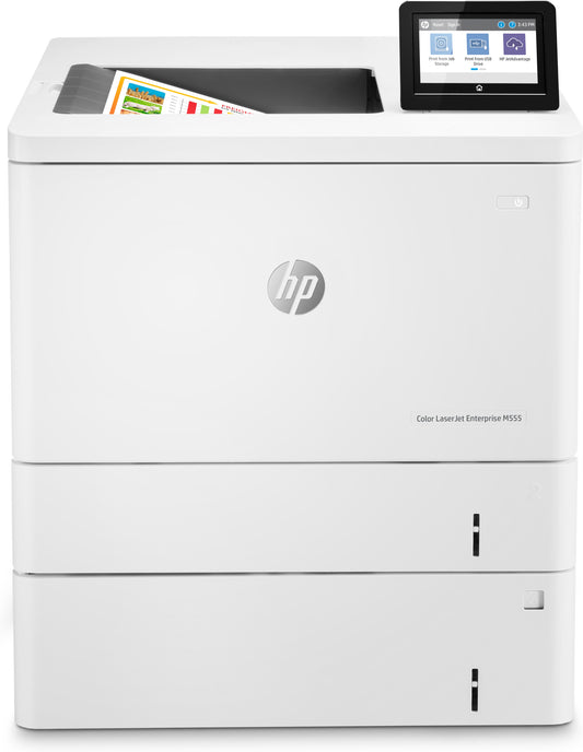 HP Color LaserJet Enterprise LaserJet Enterprise M555x Wireless Color Printer, Duplex