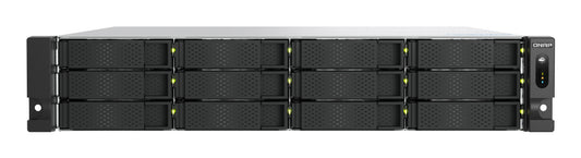 QNAP TS-h1277AXU-RP-R5-16G, AMD Ryzen 5 7000 series 6C12T(boost up to 5.1 GHz), 16 GB DDR4 memory (1 x 16 GB),redundant power, 5 Yrs WTY