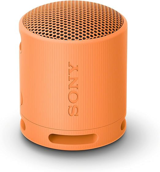 Sony XB100 Portable Bluetooth Speaker System - Orange - Battery Rechargeable - USB - 1 Pack