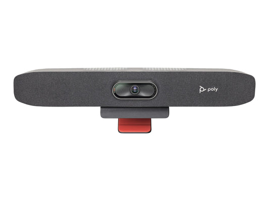 HP POLY STUDIO R30 USB VC BAR, 4K FHD CAMERA, MONO SPEAKER, 120 FOV, HUDDLE-SMALL ROOM