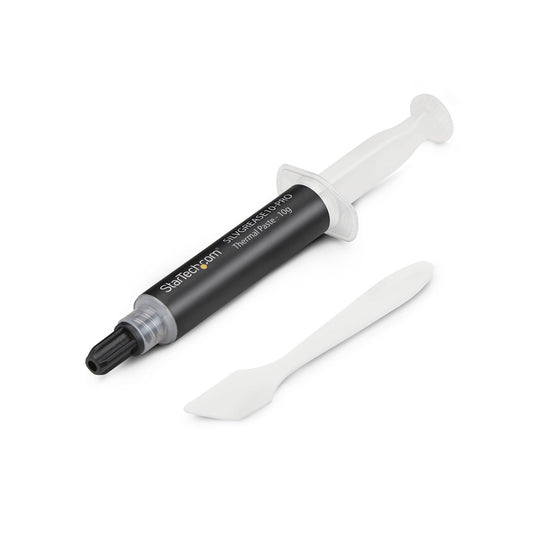 Star Tech High-Performance Silicone Thermal Paste, 14.5W/m•K Conductivity, Grease Compound for CPUs, GPUs, and ICs, Improves Heat Dissipation in Computers