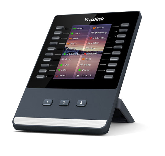 Yealink (EXP43) Expansion Board for T43U/T46U/T48U, 4.3" Color Screen with 20 Physical Keys