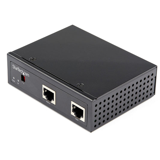 Star Tech Industrial Gigabit PoE Splitter - 90W High Speed Power over Ethernet PoE+++ Splitter - 12-48V DC Splitter 802.3bt - LAN/RJ45 Ultra PoE to DC Adapter - -40C to +75C
