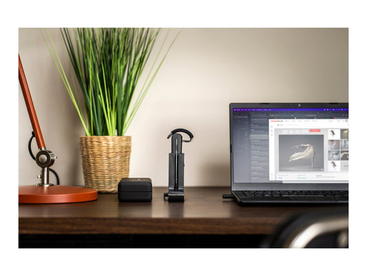 HP POLY SAVI OFFICE S8240 CONVERTIBLE WIRELESS UC MONO DECT HEADSET, USB-A