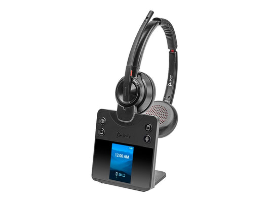 HP POLY SAVI 8420 OFFICE UC STEREO DECT HEADSET USB-A PC/DESKPHONE/MOBILE