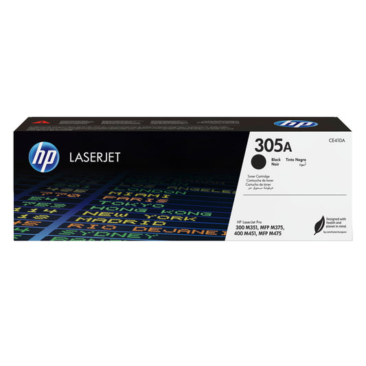 HP 305A Black Original LaserJet Toner Cartridge