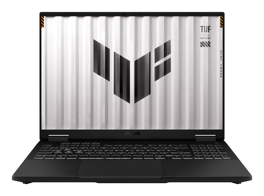 ASUS TUF Gaming A16 FA608PM-RV053W AMD Ryzen 9 8940HX Laptop 40.6 cm (16") WUXGA 16 GB DDR5-SDRAM 1 TB SSD NVIDIA GeForce RTX 5060 Laptop GPU Wi-Fi 6E (802.11ax) Windows 11 Home Grey product image