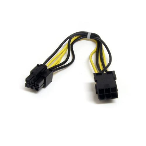 Star Tech 8in 6 pin PCI Express Power Extension Cable