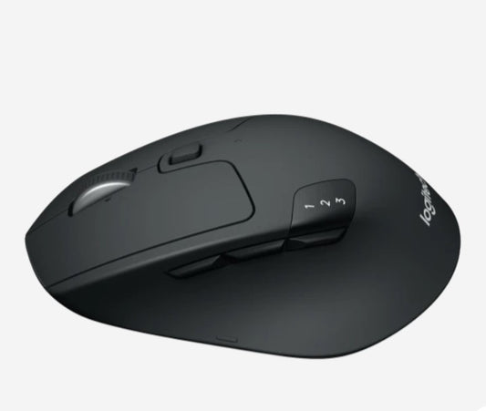 LOGITECH M720 WIRELESS MOUSE,MULTI DEVICE,UNIFYING RECEIVER,BT-BLACK,1YR WTY