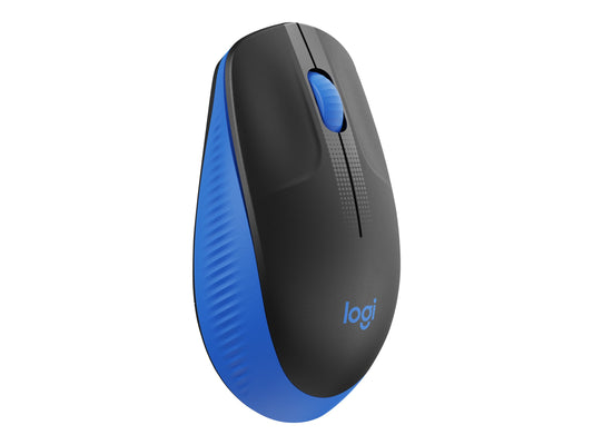 LOGITECH M190 WIRELESS MOUSE PLUG AND PLAY, 2.4GHZ NANO RECEIVER - BLUE - 1YR WTY