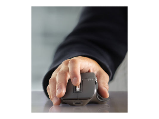 LOGITECH MX MASTER 3S WIRELESSMOUSE BUSINESS,MULTI DEV,BOLT ,BT,GRAPHITE-2YR WTY - MAC/WIN