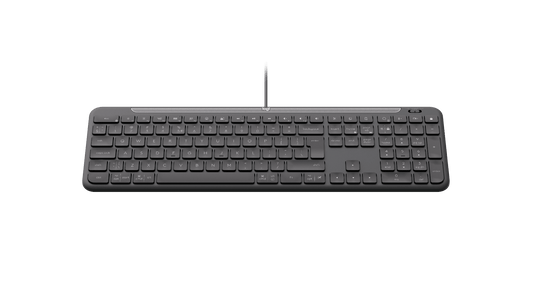 LOGITECH K620 FOR BUSINESS, WIRED KEYBOARD, USB-C, GRAPHITE, 2 YR WTY