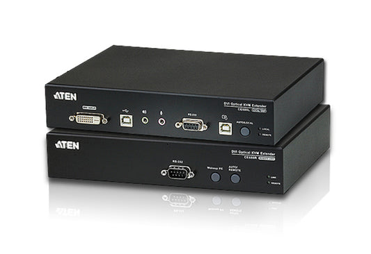 ATEN USB DVI Optical Fiber KVM Extender (600m)